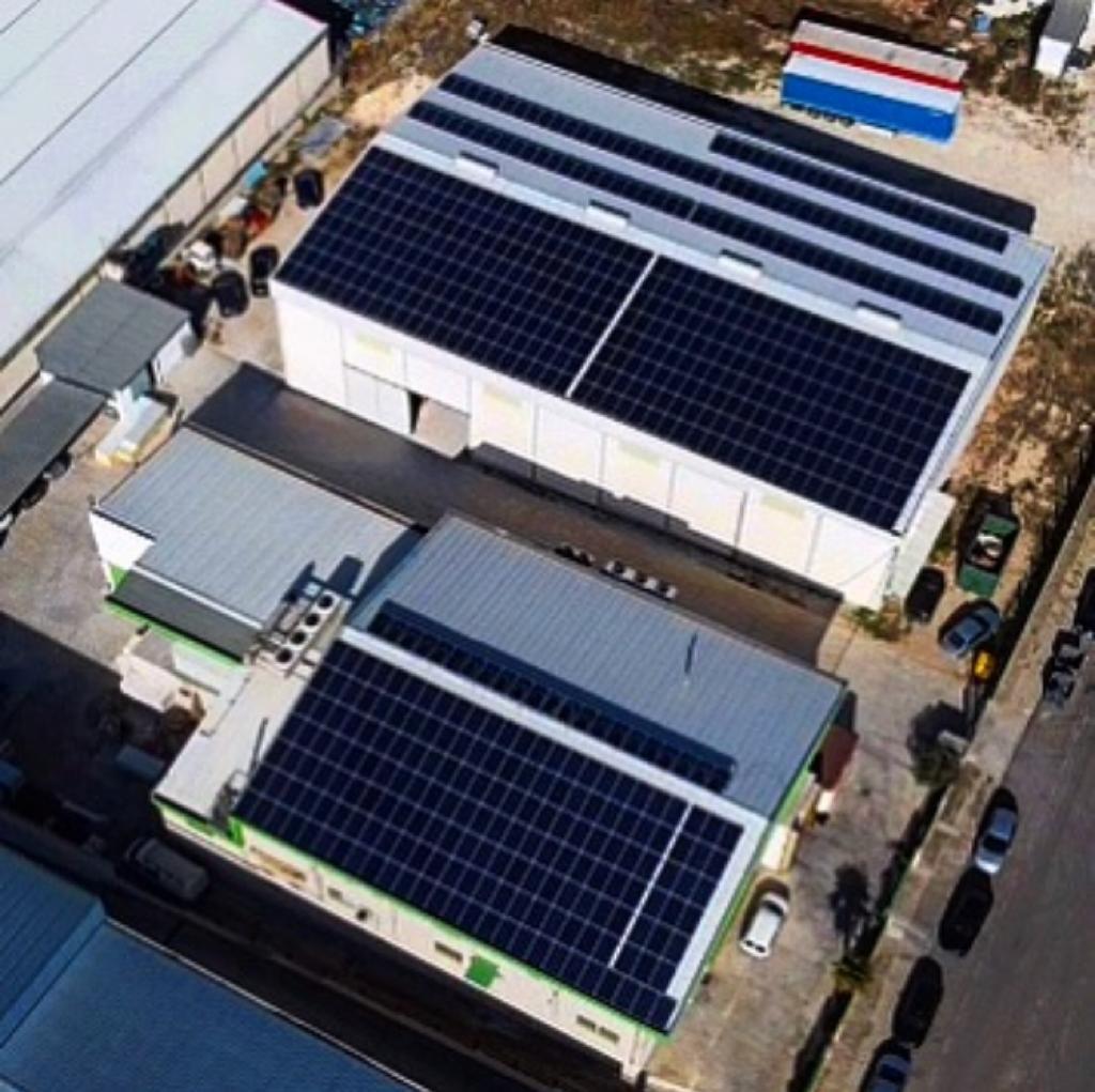Instalación solar finalizada